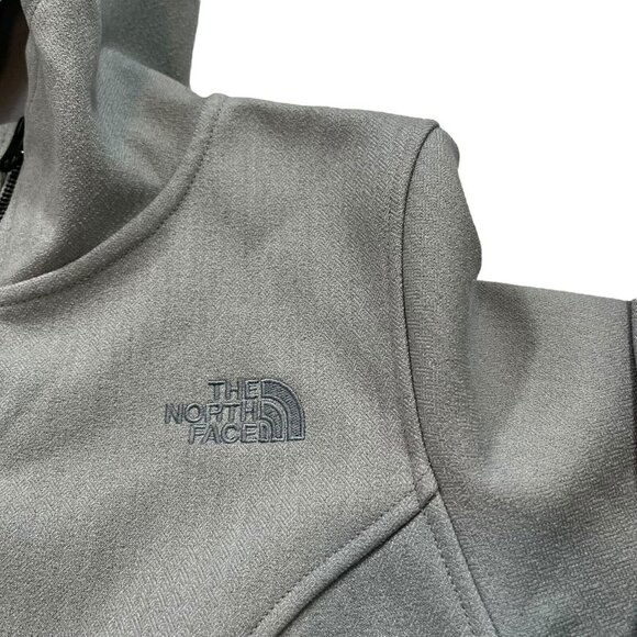 The North Face Women's Grey Long Full Zip Hooded‎ Cirrus Jacket Size Small - Picture 7 of 10